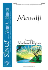 Momiji Two-Part choral sheet music cover